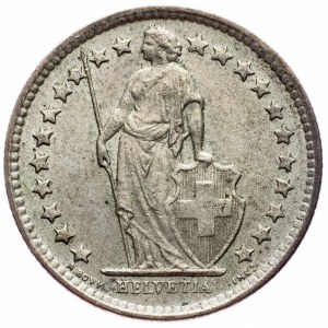 Switzerland, 1/2 Franc 1962, Bern