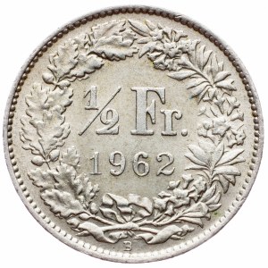 Switzerland, 1/2 Franc 1962, Bern