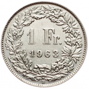 Switzerland, 1 Franc 1963, Bern
