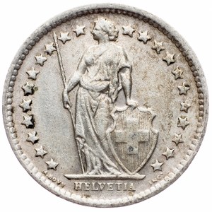 Switzerland, 1/2 Franc 1964, Bern