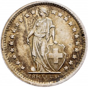 Switzerland, 1/2 Franc 1967