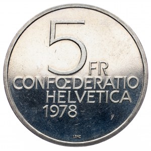 Switzerland, 5 Francs 1978, Bern