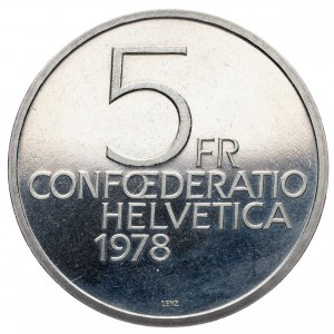 Switzerland, 5 Francs 1978, Bern