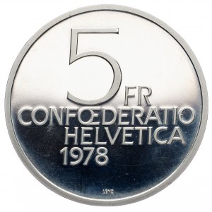 Switzerland, 5 Francs 1978, Bern