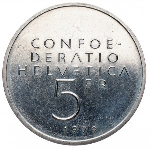 Switzerland, 5 Francs 1979, Bern
