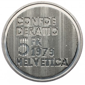 Switzerland, 5 Francs 1979, Bern