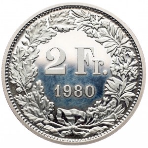 Switzerland, 2 Francs 1980, Bern