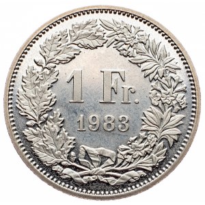 Switzerland, 1 Franc 1983, Bern