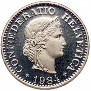Switzerland, 10 Rappen 1984, Bern