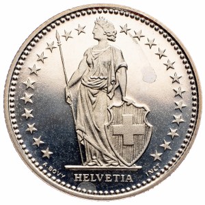 Switzerland, 1/2 Franc 1986, Bern