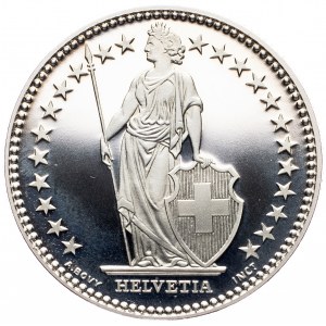 Switzerland, 2 Francs 1987, Bern