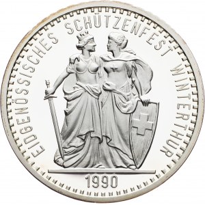 Switzerland, 50 Francs 1990