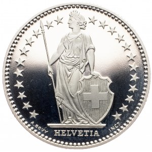 Switzerland, 2 Francs 1990, Bern