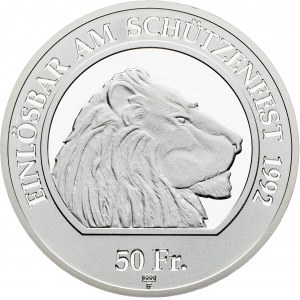 Switzerland, 50 Francs 1992