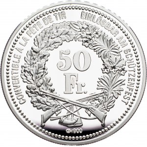 Switzerland, 50 Francs 2007