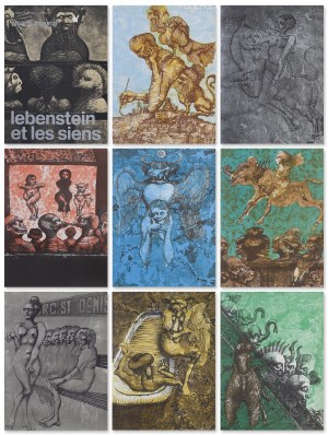 Jan LEBENSTEIN (1930 - 1999), Lebenstein et les siens, 1972