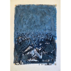 Alexander KOBZDEJ (1920 - 1972), Blaues Feld 9, 1966