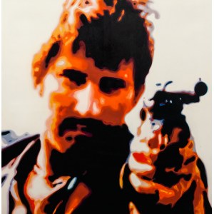 Andrzej ROSZCZAK geb. 1975, Mann mit Revolver, 2009