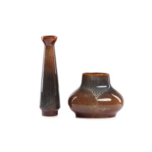 Pair of vases W-104 and W-108 - Mirostovice Ceramic Works