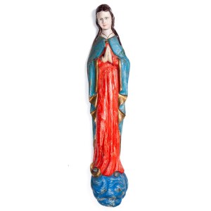 Statue Our Lady Immaculata. - work of a folk artist