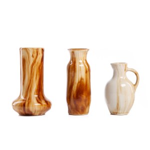 Set of three vases - Cooperative Artistic Ceramics in Boleslawiec