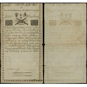 Polska, 10 złotych, 8.06.1794
