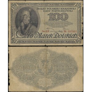 Polen, 100 polnische Mark, 15.02.1919
