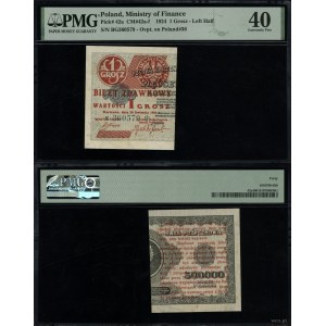 Polska, 1 grosz (bilet zdawkowy), 28.04.1924