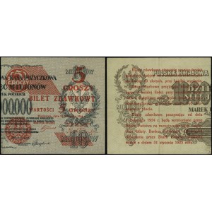 Poland, 5 groszy, 28.04.1924