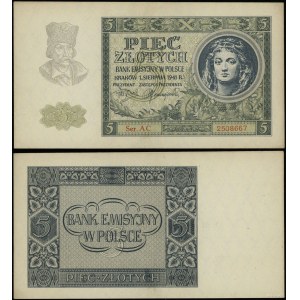 Polen, 5 Zloty, 1.08.1941
