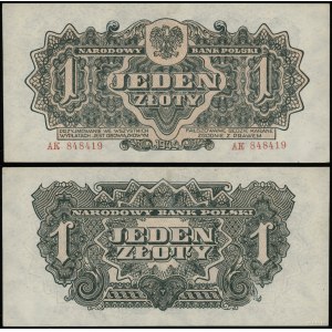 Polska, 1 złoty, 1944