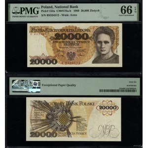 Polska, 20.000 złotych, 1.02.1989