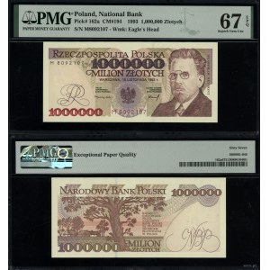 Polen, 1.000.000 PLN, 16.11.1993