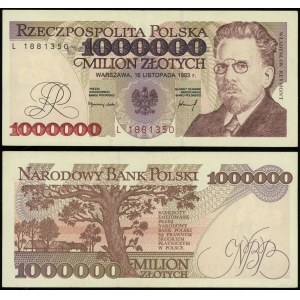 Polen, 1.000.000 PLN, 16.11.1993