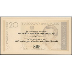 Poland, 20 zloty, 8.01.2009