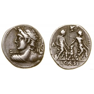 Roman Republic, denarius, 112-111 B.C., Rome