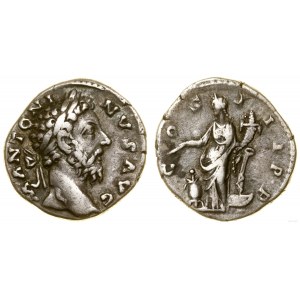 Roman Empire, denarius, 176-180, Rome