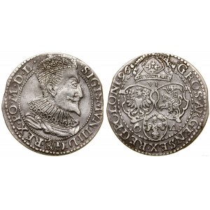 Poland, sixpence, 1596, Malbork