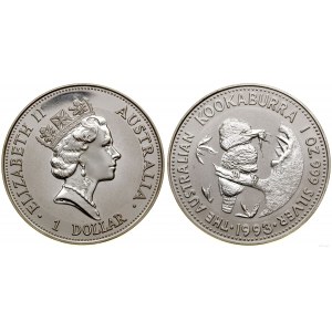 Australia, $1, 1993