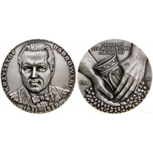 Polska, medal Krzysztof Dąbrowski, 1983, Warszawa