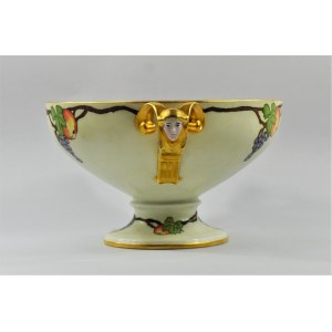 Footed platter/bowl, 1907, Empire model