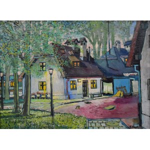 Ewald GAWLIK (1919-1993), Silesian Chamber in Giszowiec, 1989.