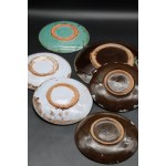 Ceramiczny zestaw deserowy Kamionka Łysa Góra
