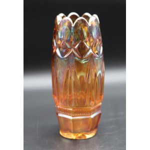 Glass Vase Hortensia Glassworks 1930s.