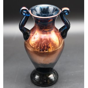 Glass Amphora Copper Smelter Hortensia 2nd half of the 20th century.