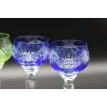 CORDIALE Drink Glasses Hortensia Ironworks 1970s.