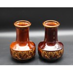 Set of Ceramic Vases IRYSY Pruszkow 2nd Half of the 20th Century.