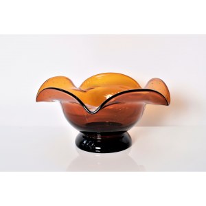 Amber bowl Silesia rustica - designed by Ludwik FIEDOROWICZ (b. 1948).