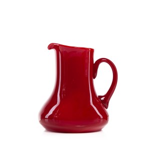 Ruby decorative pitcher - designed by Ludwik FIEDOROWICZ (b. 1948)