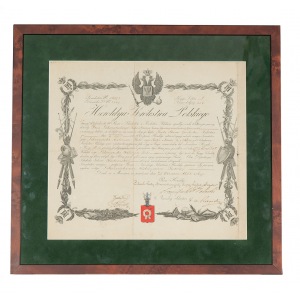 Heroldya Królestwa Polskiego, PATENT Z 1852